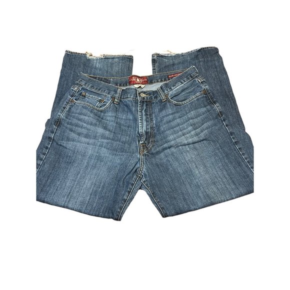 Lucky Brand Other - Lucky Brand Jeans Mens 181 Relaxed Straight 34 x 30 100% cotton READ